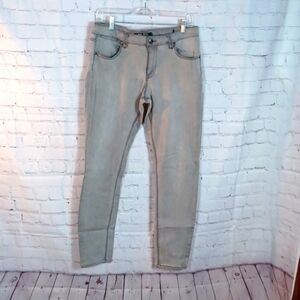 MAX Womans Gray Skinny  Jeans sz‎ 14